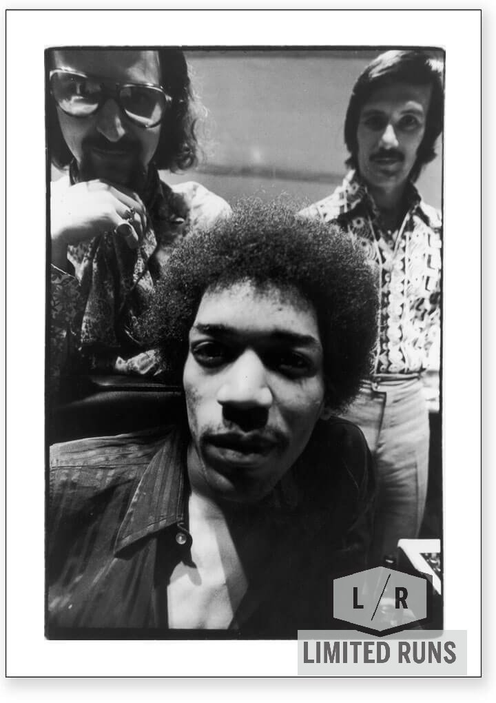 Jimi Hendrix At Electric Lady Studio