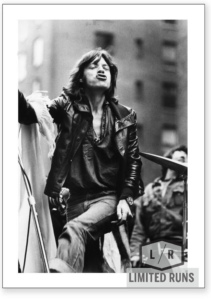 Mick Jagger On Fifth Avenue