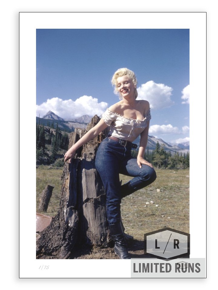 Marilyn Monroe:  Jasper National Park 1